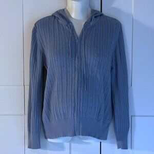 Long sleeve maternity sweater jacket